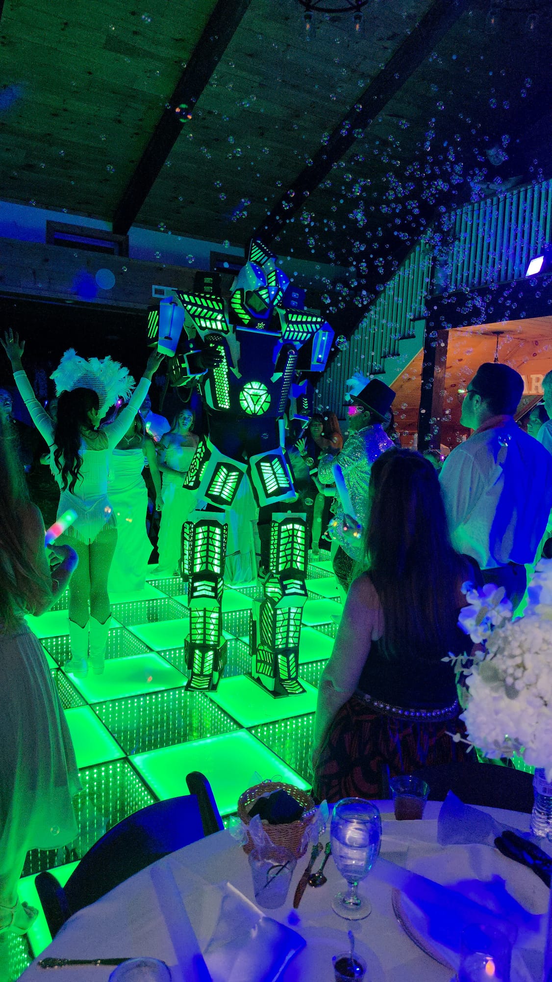 8FT LED Robot — Level One Production